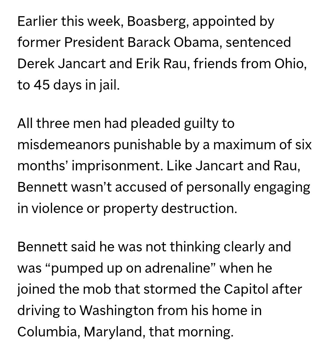 lecternleader's tweet photo. The judge who gave Epps a year of probation has historically sent defendants to prison with similar misdemeanors that have identical sentincing guidelines. Ray Epps is a fed.
https://t.co/KDdSDLK5kO https://t.co/XmsET4XWnl