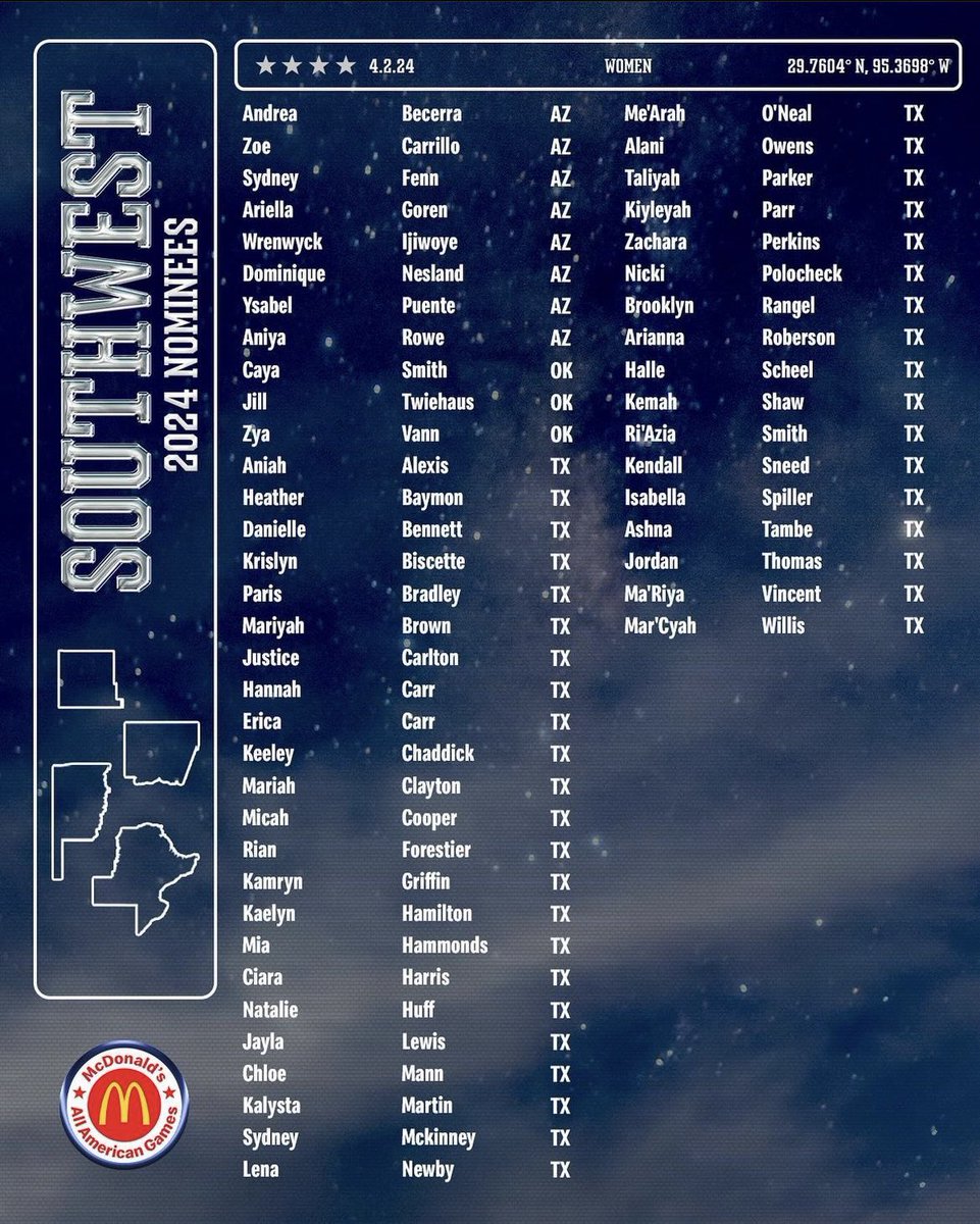 Congrats to 2 of our 2024s on receiving McDonald’s All American nominations 🔥 proud #xgenfam