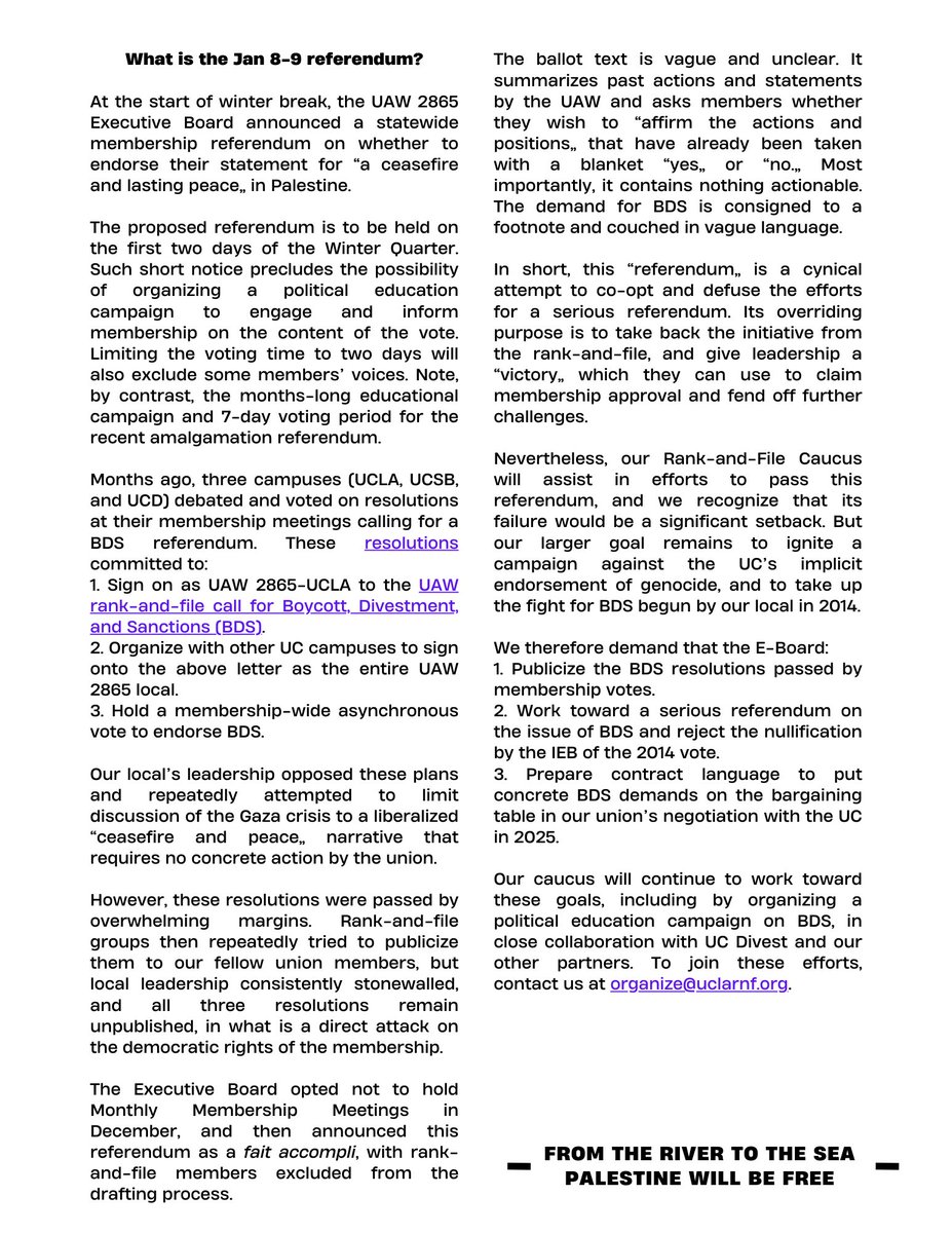 R&F for a Democratic Union tweet media