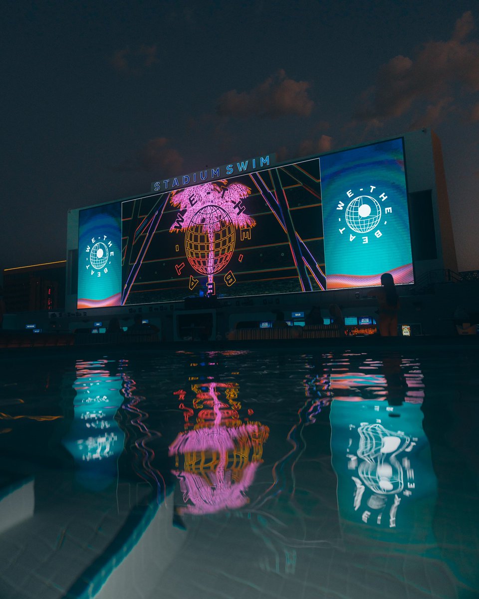 stadiumswim's tweet photo. We’re turning up the HEAT this Friday!🔥 

The World’s Largest Hot Tub Party is getting a dose of @TroyBoiMusic as he headlines the night with all of his biggest hits. 

A HEATED experience:
• Pools 
• Cabanas
• Ski-lodge activation 
• Silent Disco
🎟️: https://t.co/OabOqLc7xN https://t.co/KYgJUGq907
