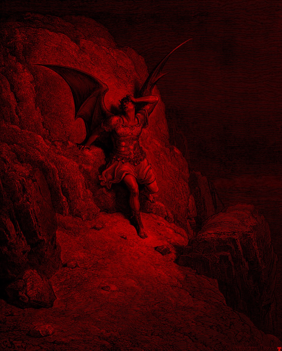 solisolsoli's tweet image. The Fall of Satan, 1866, by Gustave Doré