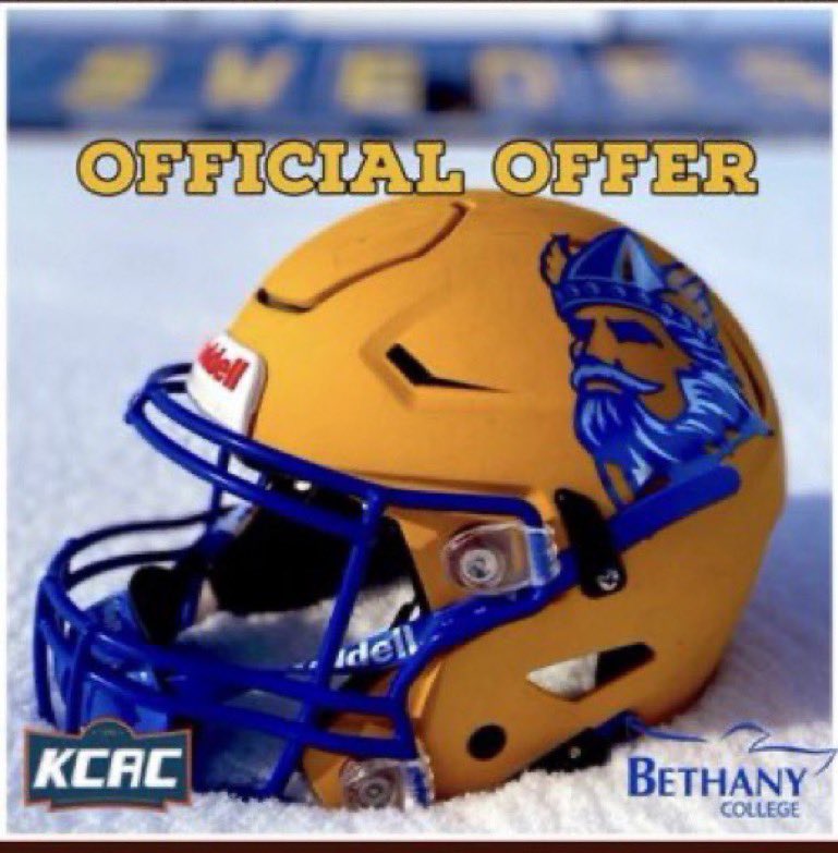 Kamron18Jackson's tweet photo. After a great phone call with @chanceclatterb1 I’m blessed to say I received another offer from @BethanySwedes @Coach_FreemanCC @JUSTCHILLY @CoachJoe2017 https://t.co/F0XXQW3hNA