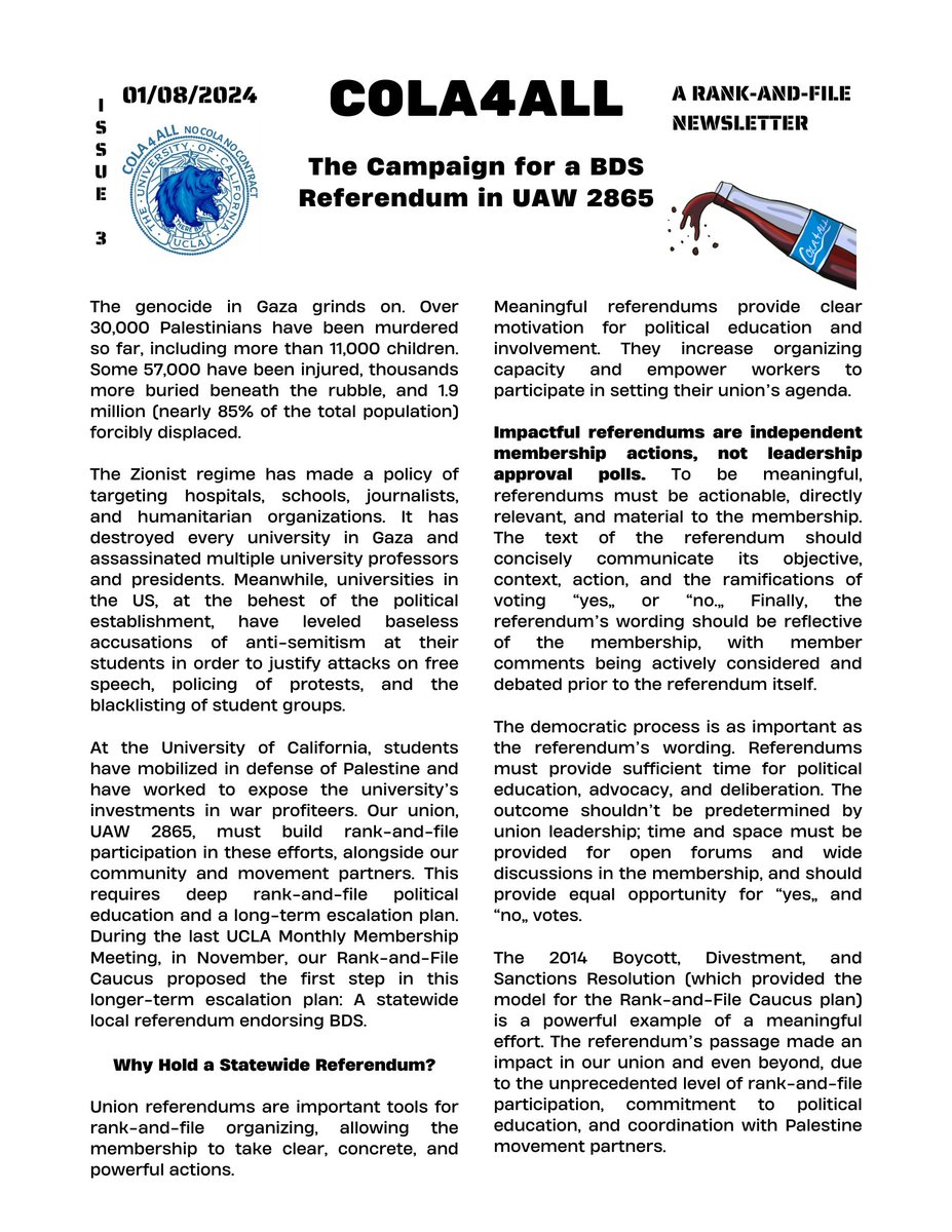 R&F for a Democratic Union tweet media