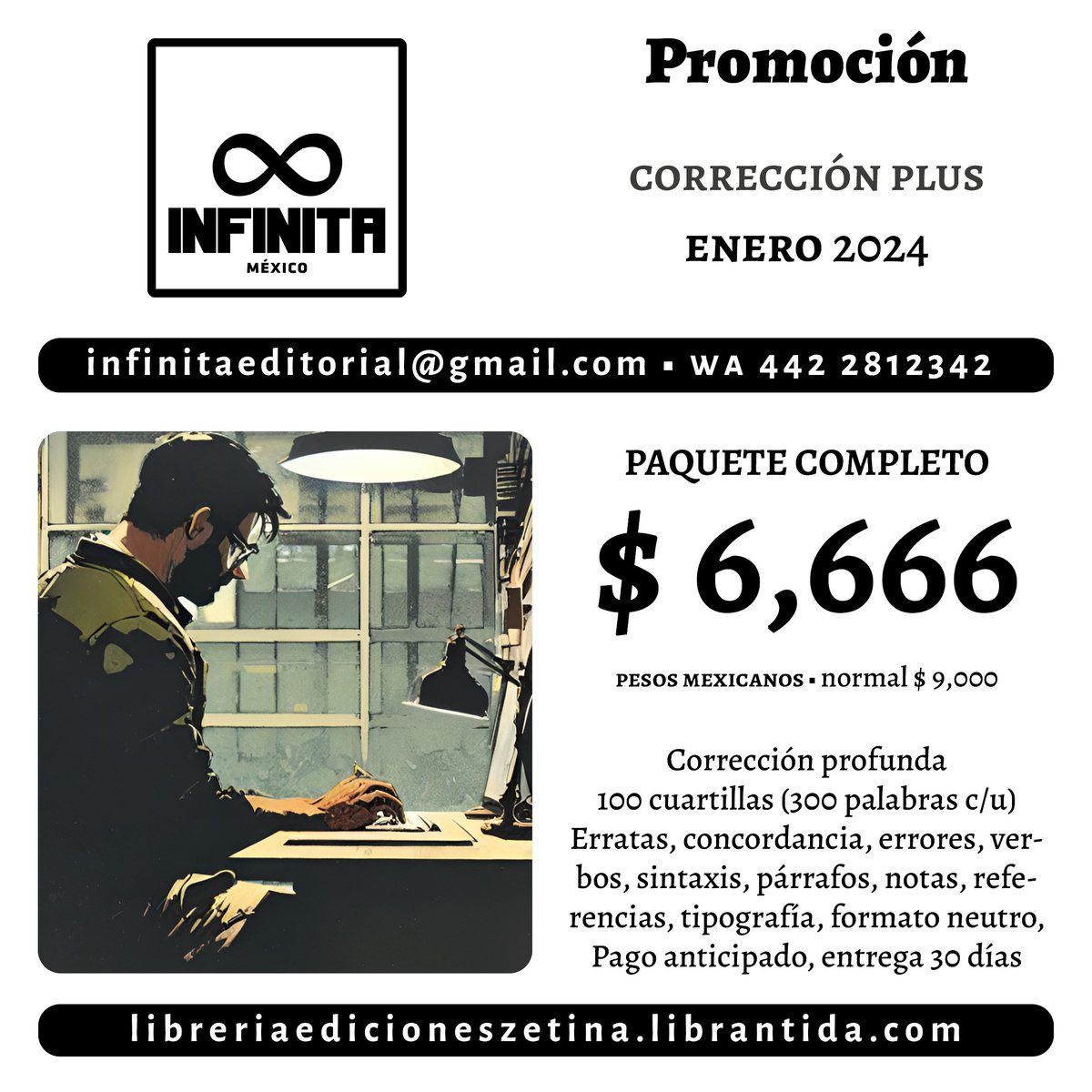 Infinitaeditor's tweet photo. Corrección a fondo con respeto a tu estilo https://t.co/IcfSWLAURy