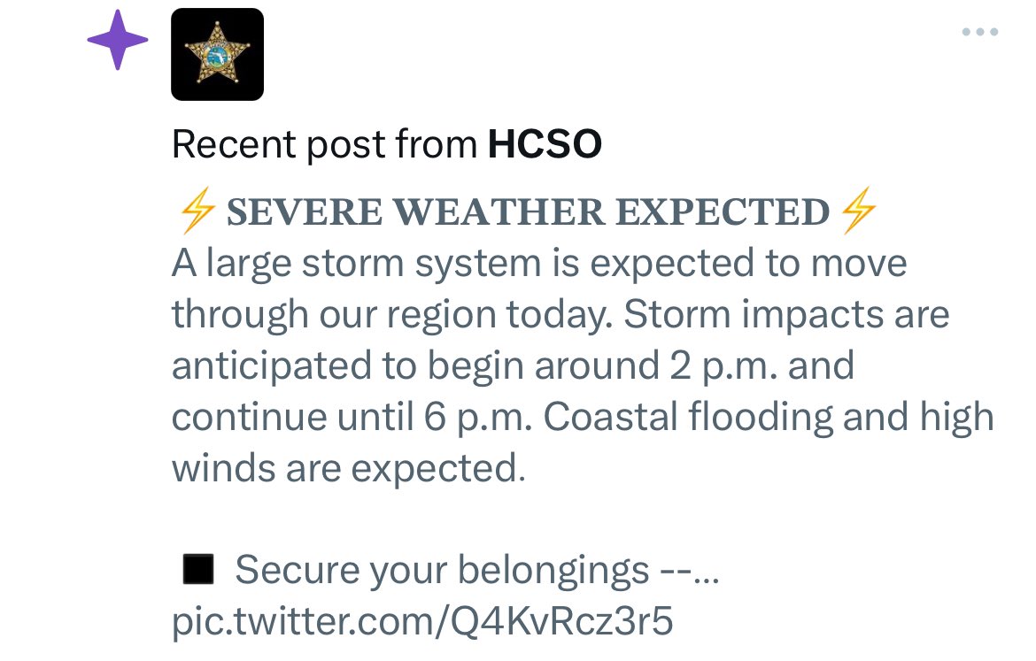 allienole's tweet photo. @HillsboroughSch is this not enough for you? 
There are events that start at 6pm that student sand parents have to drive to. If
you don’t cancel after school activities and someone gets hurt you will be liable!!! https://t.co/4xODkCA7ta