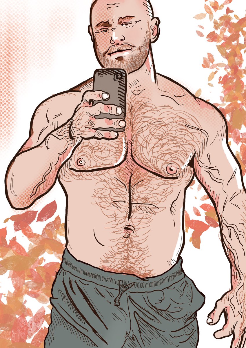 FpDaddy's tweet photo. #gayportrait #gaytoon #digitalart #male #gaybearded #muscleposing #gaybear #Illustrator #gayselfie
#selfie https://t.co/HiVFD4YZwP