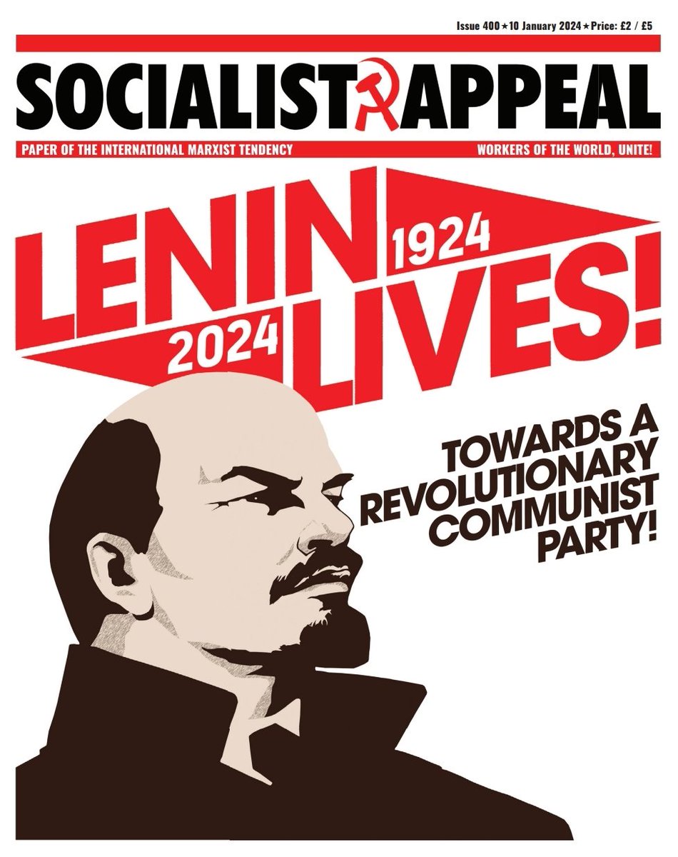The LAST EVER issue of Socialist Appeal has been sent to press! 🤩