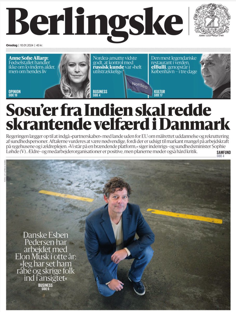 Til Dansk Erhvervs årsdag i september præsenterede vi regeringen for et nyt værktøj til at løse den akutte udfordring med mangel på arbejdskraft: Partnerskabsaftaler for udenlandsk arbejdskraft. 

Et værktøj som nu er at finde i regeringens værktøjskasse. Stor ros herfra! 👏