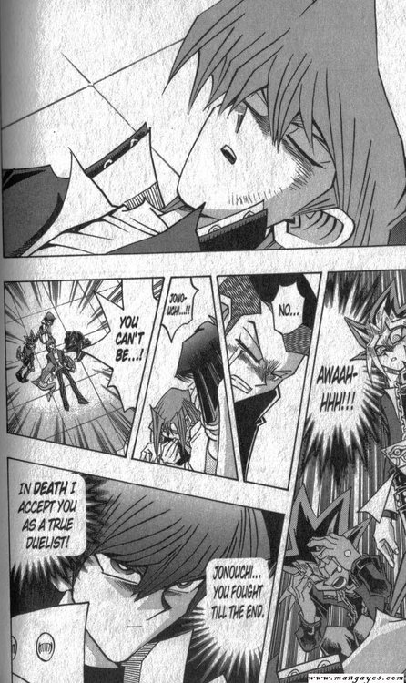 ( Funny thing is that I'm using this panel from the manga for Joey's bottom bunk image, so I don't know if it makes it better or worse )