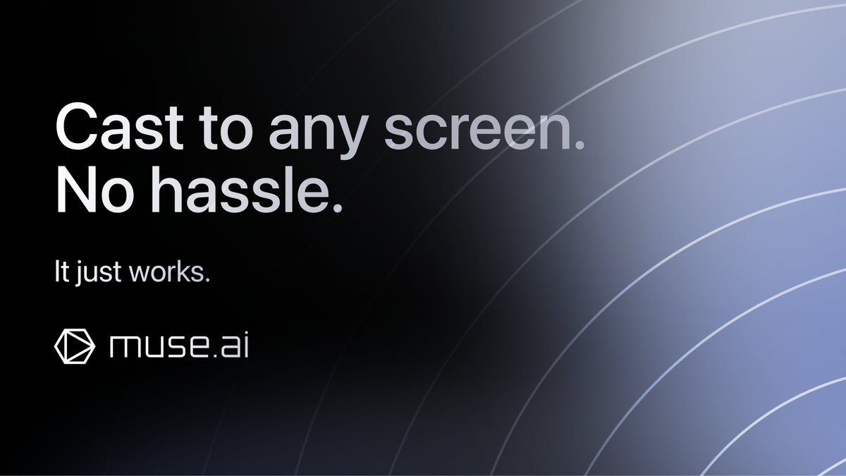 video_ai's tweet photo. Airplay, chromecast, your smart TV?

You name it, we got it.

Casting a show to your TV should not be rocket science.

Try it free today! https://t.co/oKl6fpljCm