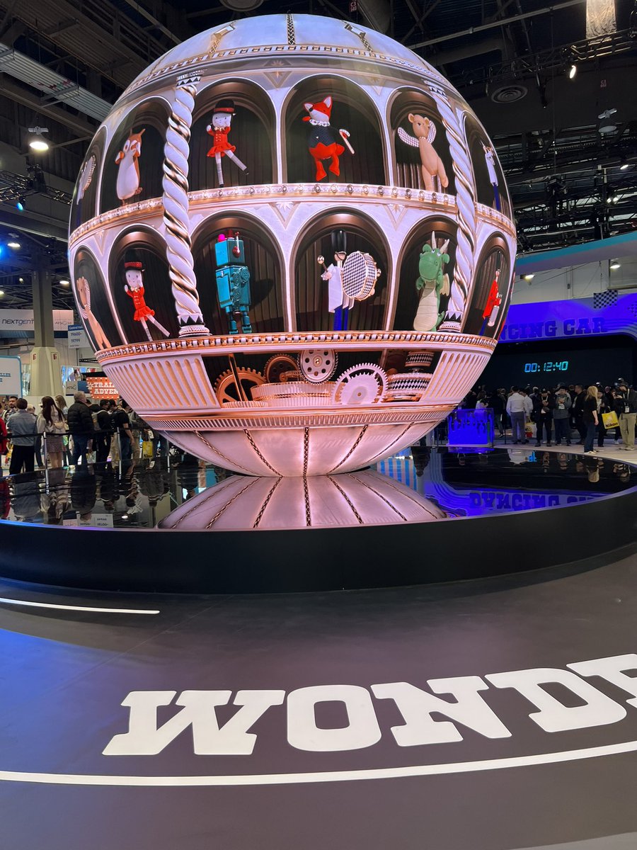 Incredible booth design #CES2024 #skces2024