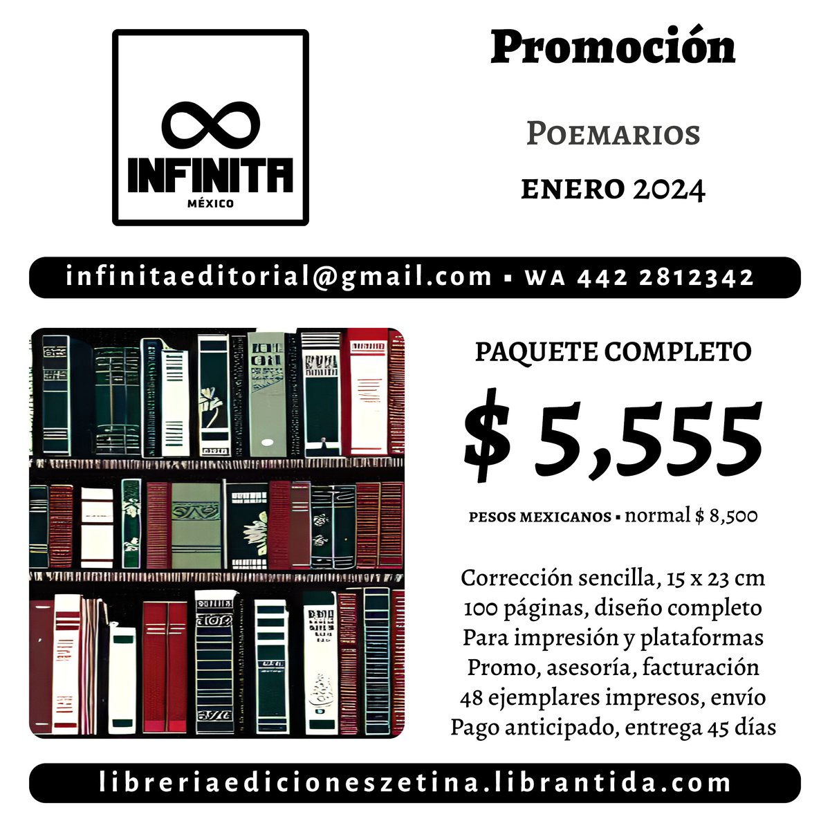 Infinitaeditor's tweet photo. Especial para poetas https://t.co/WqSEMNJmeY