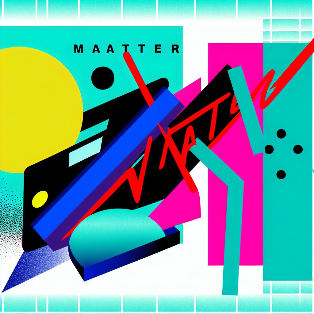 Matter [prompt: matter in the style of a Peter Saville album cover]

#TRANS by #Pilotpriest