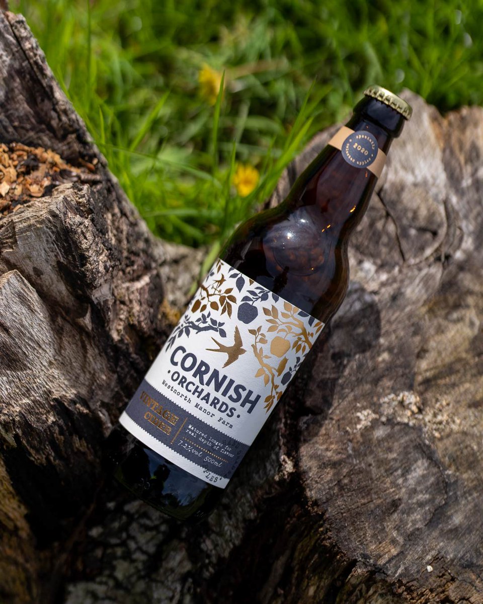 Have you tried our Vintage Cider? We select apples for their rich, warming aromas and exceptional ageing qualities.

Available at @Asda stores or online: cornishorchards.co.uk

#locallypressedcider #cider #drinkresponsibly