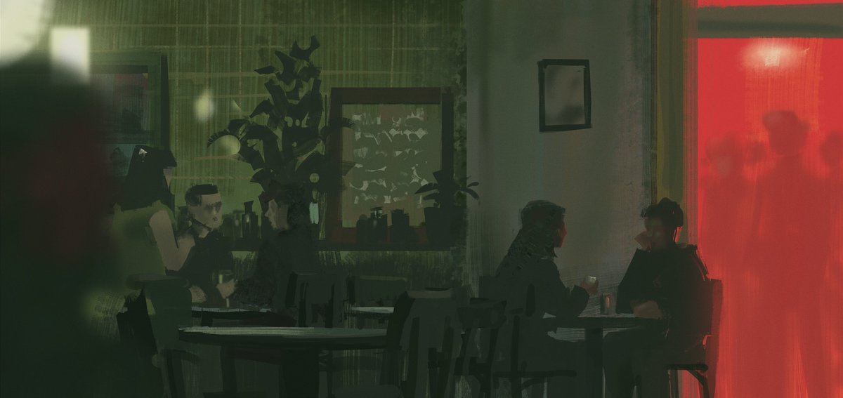 Hello #PortfolioDay  🖌️ Im Coline and I like painterly✨ 
Great to see everyone's work as always :))