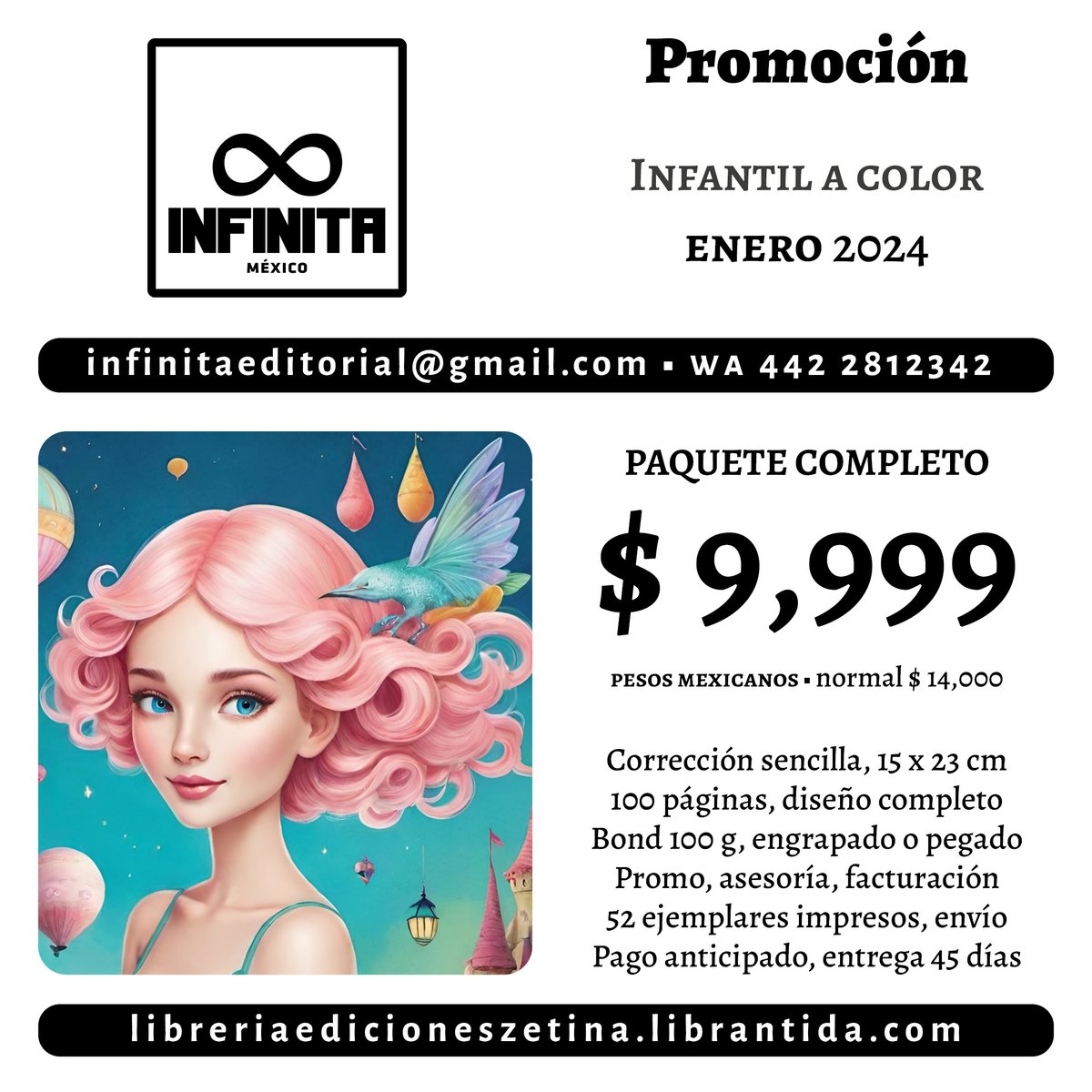 Infinitaeditor's tweet photo. Libro infantil a todo color https://t.co/qIYtHhYRsj