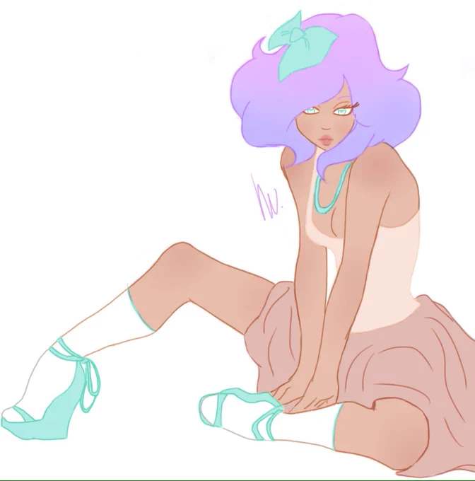 I don't think I have the very first one I've ever did, BUT since I started digital art back in like 2015 :3 