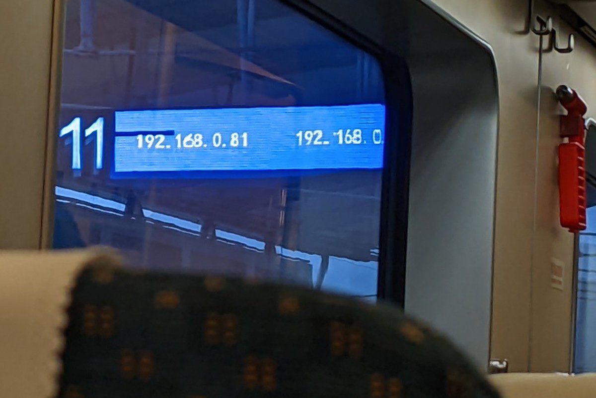 nixcraft's tweet photo. 🤔 That must be a local train https://t.co/fvqTwdAXv7