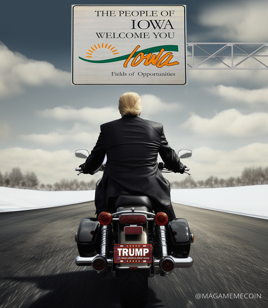 MAGAMemecoin's tweet photo. $TRUMP is going to win Iowa BIG LEAGUE! https://t.co/pyAIQKX3p7