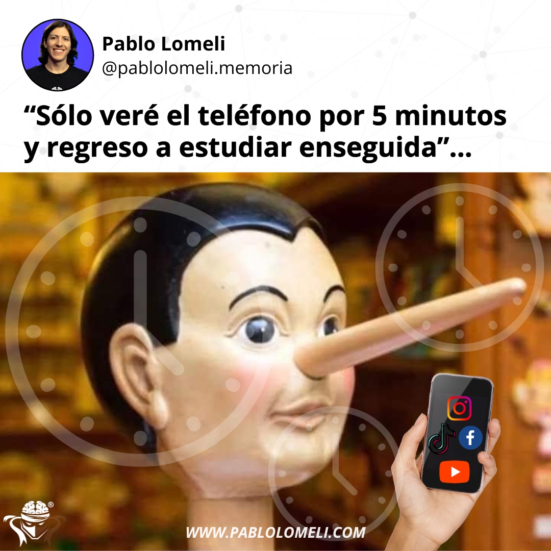 💡Cuando sientas tentaciones:
1. Aparta de tu vista las distracciones durante tu tiempo de estudio.
2. Aprende a decirte que NO cuando sepas que algo perjudica tu productividad. 
3. Haz acuerdos: "veré el teléfono después de terminar X actividad". Primero es tu productividad.
💪