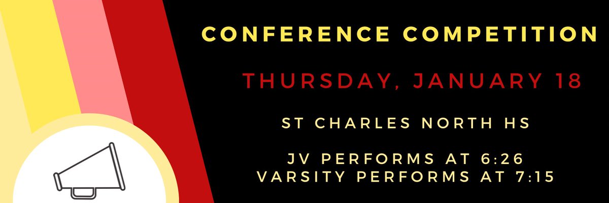 BataviaCheer's tweet image. Come support the Cheer Team at the DuKane Conference Competition next week!