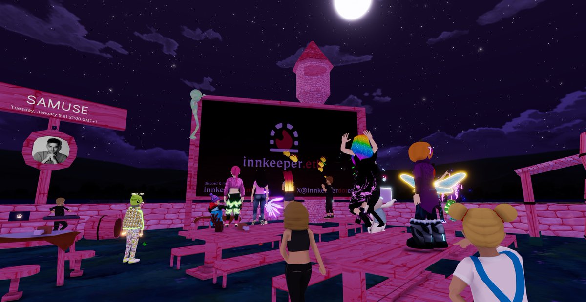 JsCoincollector's tweet photo. Looks like I have one of those glitches again, but the audio is awesome! Thanks #Samuse for the dope music!
0x0506d39eFFCAefBC632cbe72C36c4d64759A665F
@innkeeperdoteth @decentraland #Metaverse #DCL #Decentraland #DCL #DCLfam #Digitalfashion https://t.co/BfPbhxESfJ