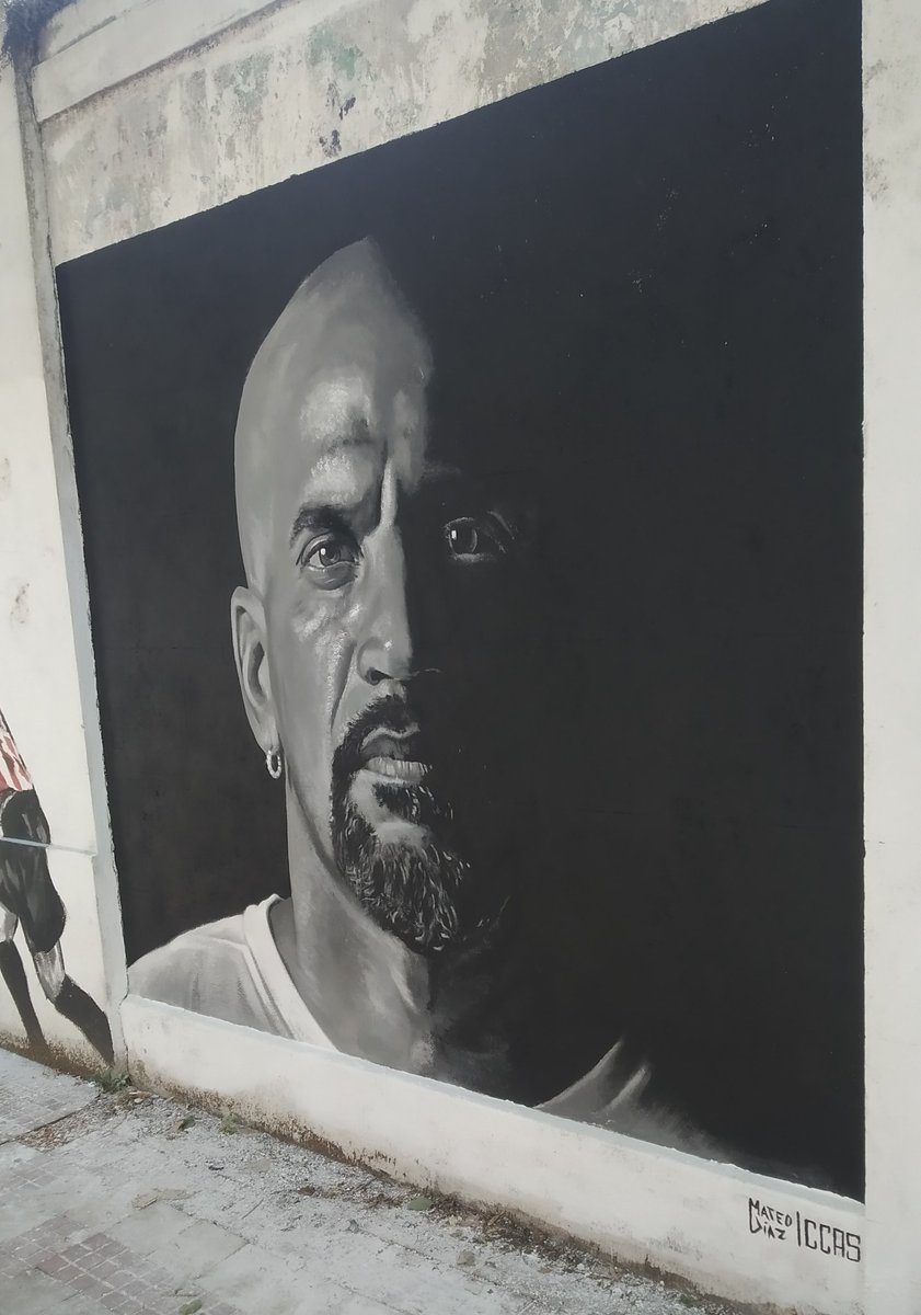 MuralesLaPlata's tweet photo. El #mural de Juan Sebastian Veron. El #mural definitivo #EDLP ❤️🇵🇪. En Diag 78 e/3 y 4 #LaPlata https://t.co/IS3FhaeN89