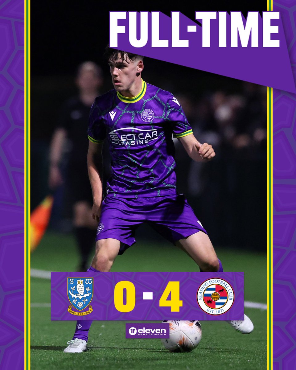 𝐅𝐔𝐋𝐋 𝐓𝐈𝐌𝐄 | Sheffield Wednesday U18 0-4 Reading U18

A dominant display, and into the next round of the FA Youth Cup!

#SWFCREA | #readingfc