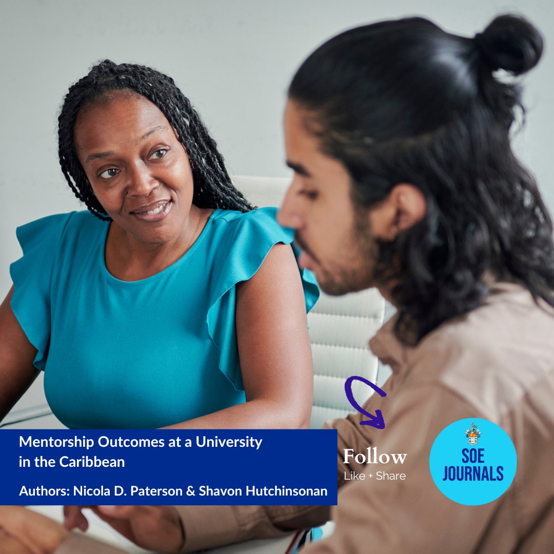 Mentorship significantly enhances student growth, as evidenced by superior leadership and cognitive skills outcomes. A study at a Caribbean university explored the impact of these mentoring outcomes. Read more here:  doi.org/10.46425/c0441…

#tuesdayread