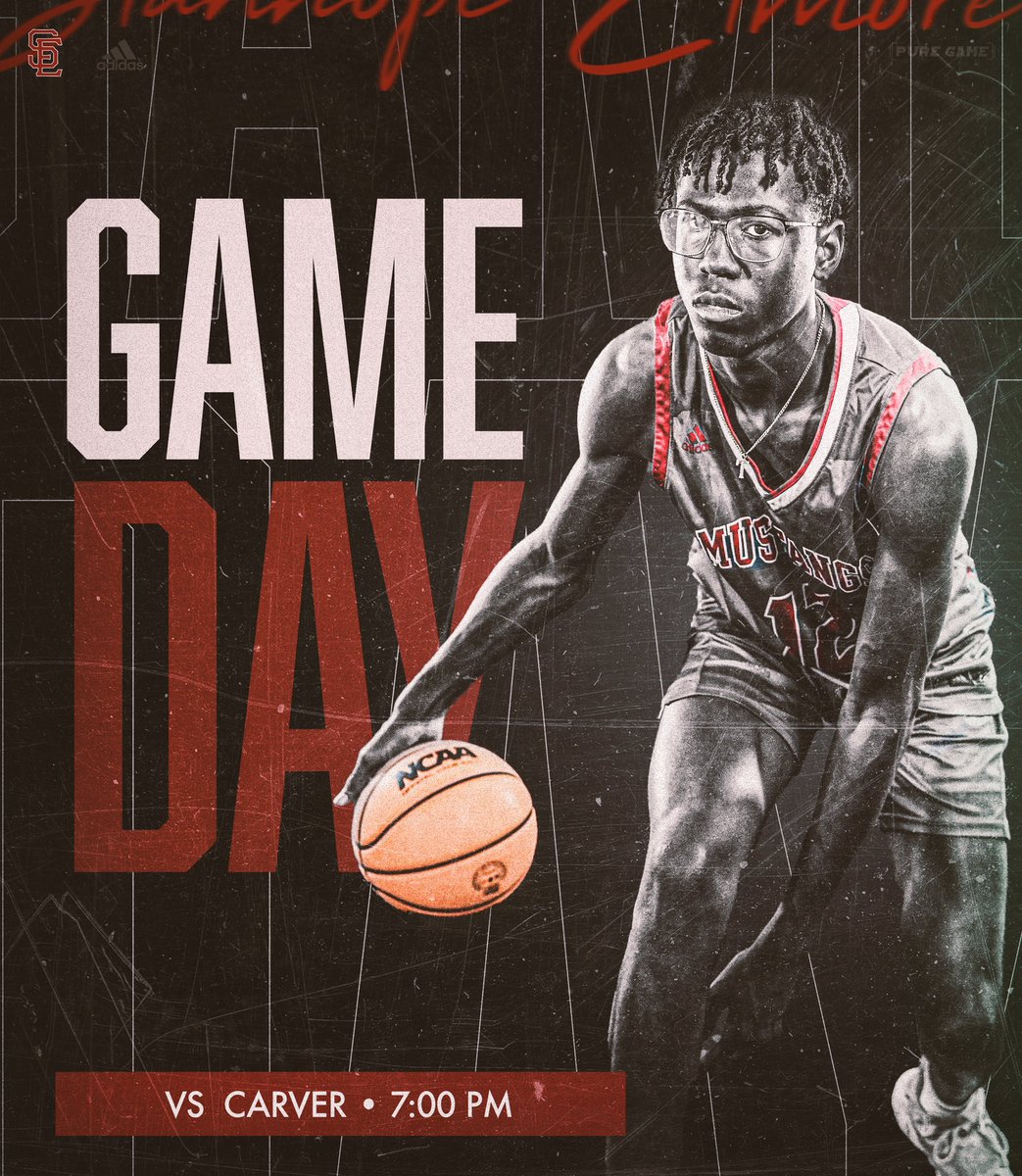🏀GAMEDAY🏀
Game 20

Stanhope Elmore
🆚 Carver
📍Millbrook, AL 
⏰ 7:00 PM
🎟 GoFan/ 💴