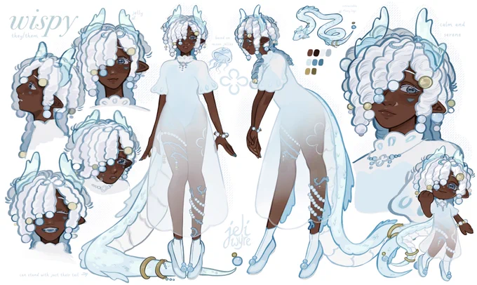 hey hey #PortfolioDay! im nini or andi and im really into designing characters lately (*'꒳`*) 