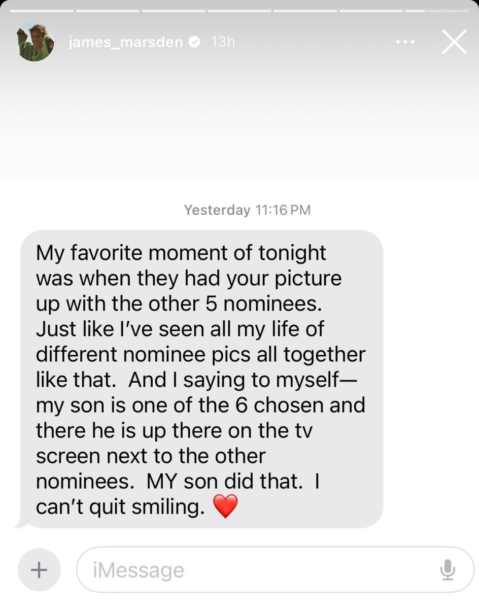MediumSizeMeech's tweet photo. We love you James Marsden’s mother!!!! 😩😩😩 https://t.co/BNSP7VD3pe