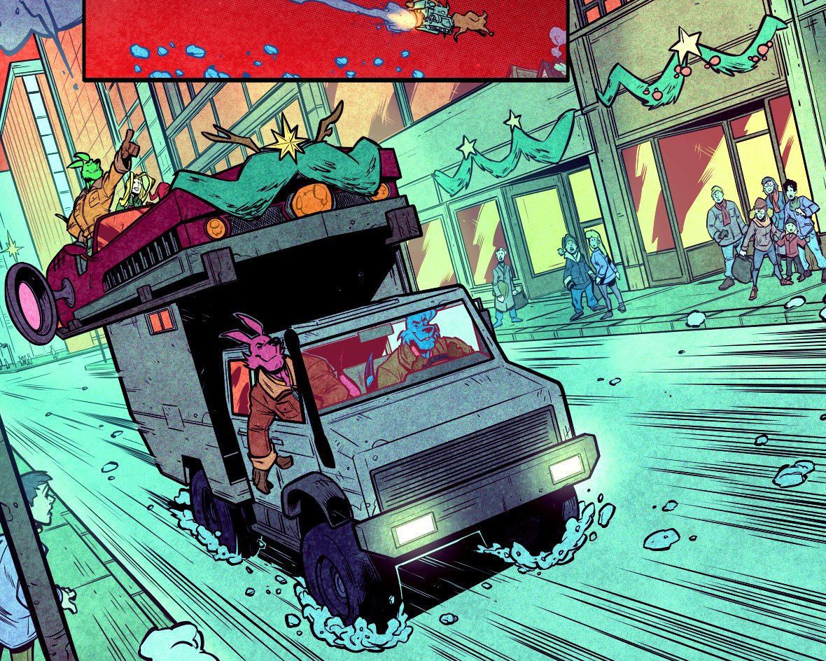 kotecarvajal's tweet photo. Coloring WIP @saltyroos issue 10 (pencils/inks by @diegotoro7 ) #wip #makecomics #clipstudiopaint https://t.co/PeuAbR3S60
