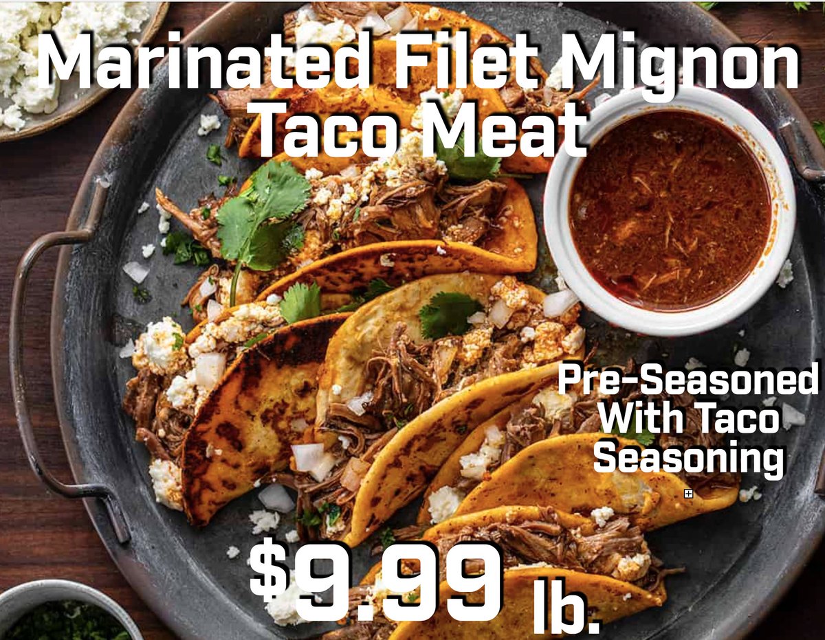 WeissMeatsMI's tweet photo. It's Taco Tuesday! Try our newest product! https://t.co/EedUrPvhJV
