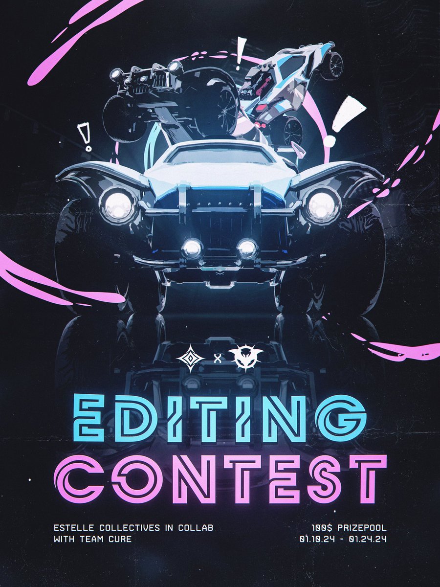 Team Cure are collaberating with the Estelle Collectives to host our very own editing contest!
For this contest, there will be a grand prize of $100!
Find rules in the estelle and cure discord servers! 

Cure: discord.gg/Nr8XptuhYU
Estelle: discord.gg/WraKW2fB