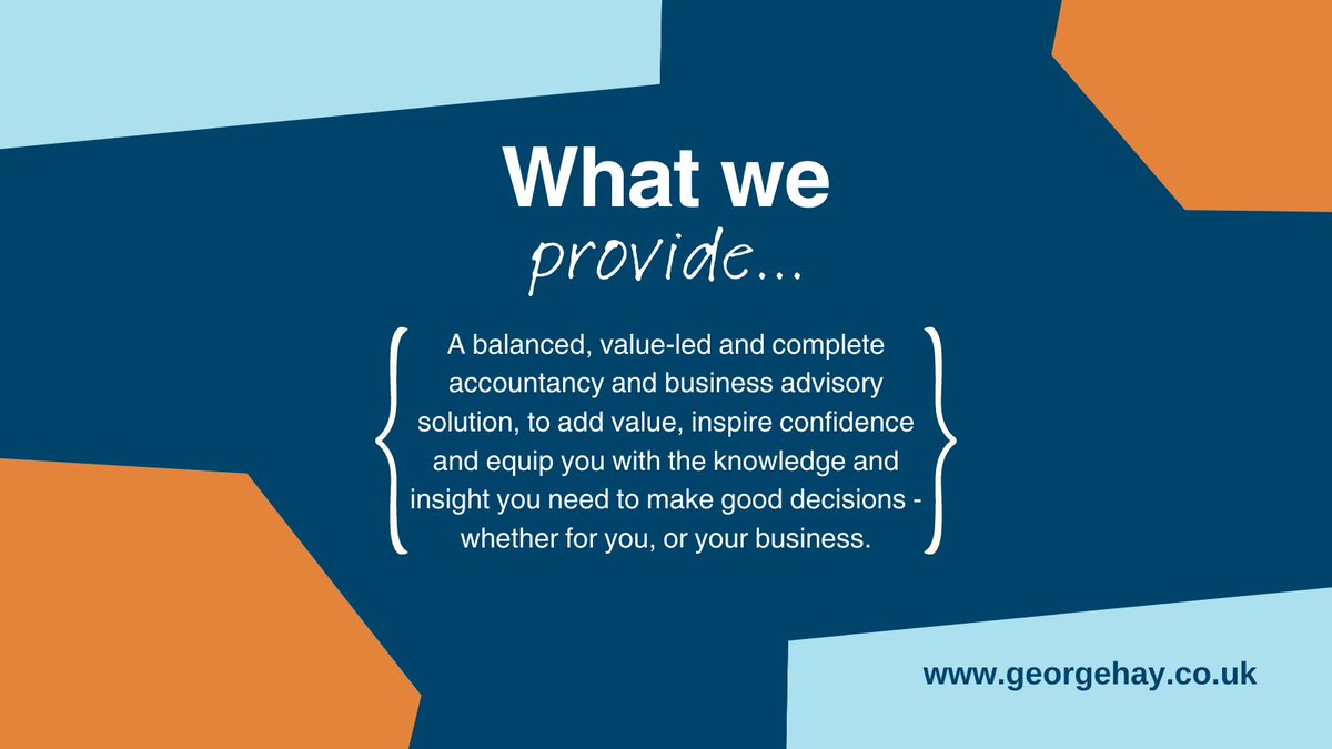 Changing accountants doesn’t have to be a time-consuming, complex distraction from running your business. If you feel the time is right, start the conversation with us!
georgehay.co.uk
#UKaccountants #businessadvice #UKbusinesses #newyear #timeforachange