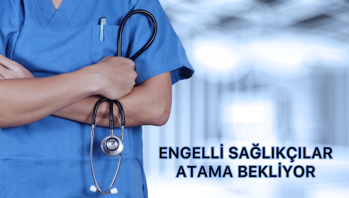 engllisaglikci's tweet photo. Kendi ülkemizde Suriye'li gibi olamadık.

Ülkemizde 6 yıldır engelli sağlıkçıların ataması yapılmıyor https://t.co/JQGzKjdtOH