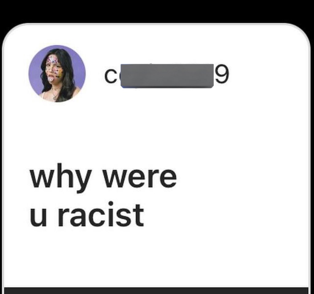 BalusaTrish's tweet photo. Example of fake outrage from a racist.
Calling me a racist whilst calling me a Nigga in another post.
She thought her comments/questions were coming through anonymously . #BBUK #ArTrish https://t.co/ktZ9dwaPhK
