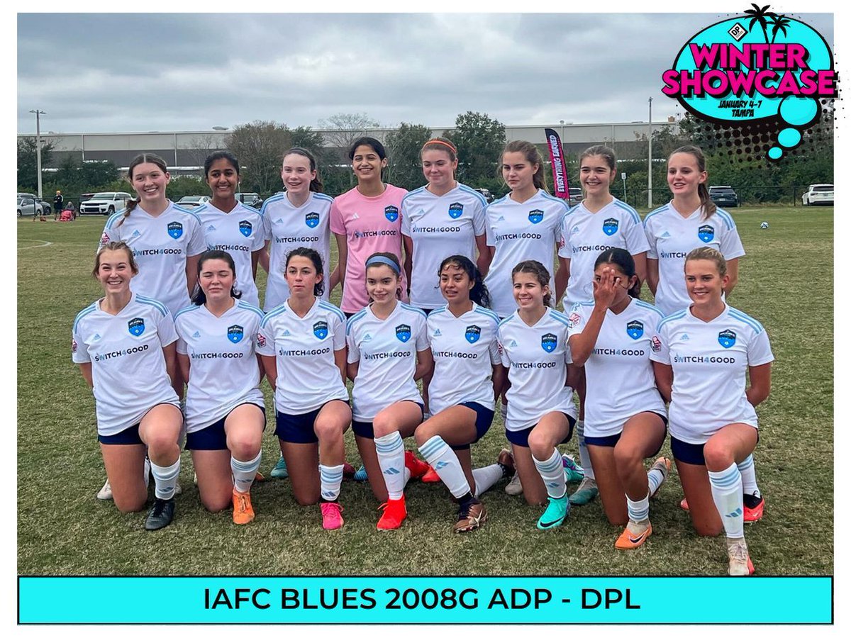 iafc_blues's tweet image. From Atlanta to Tampa, our U15-U19 Girl ADP teams showcased their talents at the 2024 @DP_League Winter Showcase. Way to represent! 🌟👏  

#DPLWinter24
#INTERATL