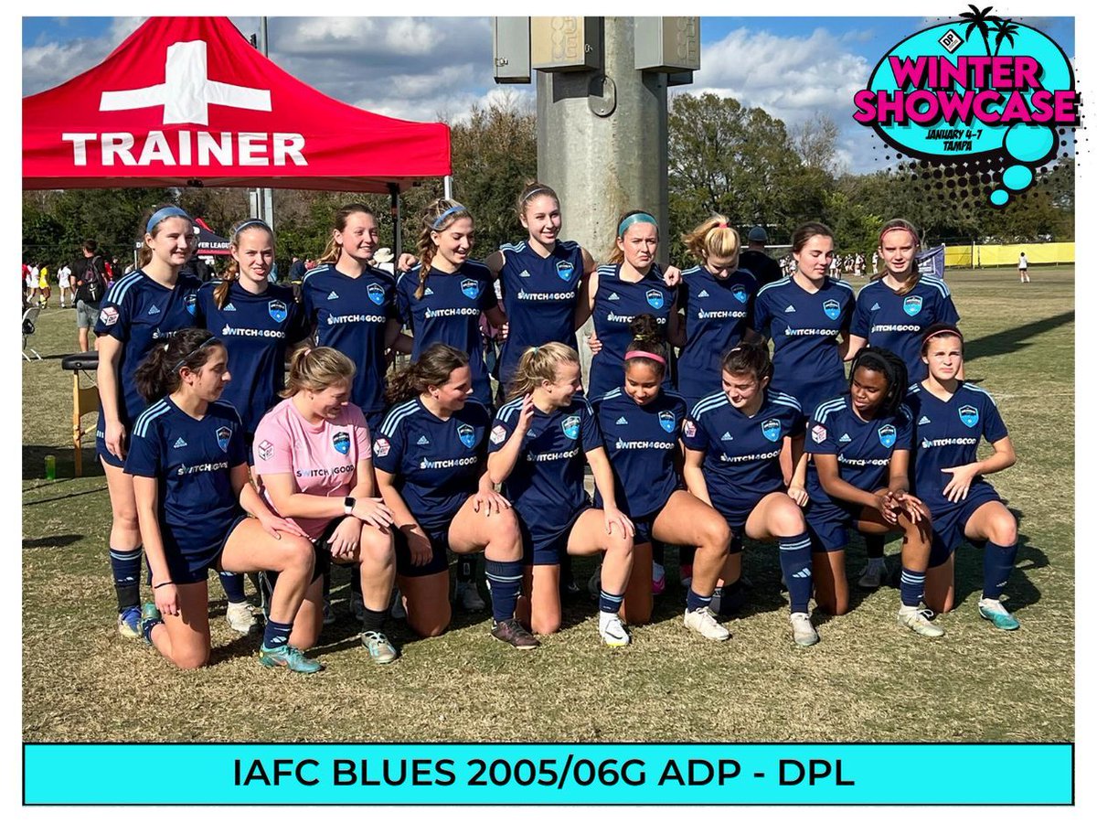 iafc_blues's tweet image. From Atlanta to Tampa, our U15-U19 Girl ADP teams showcased their talents at the 2024 @DP_League Winter Showcase. Way to represent! 🌟👏  

#DPLWinter24
#INTERATL