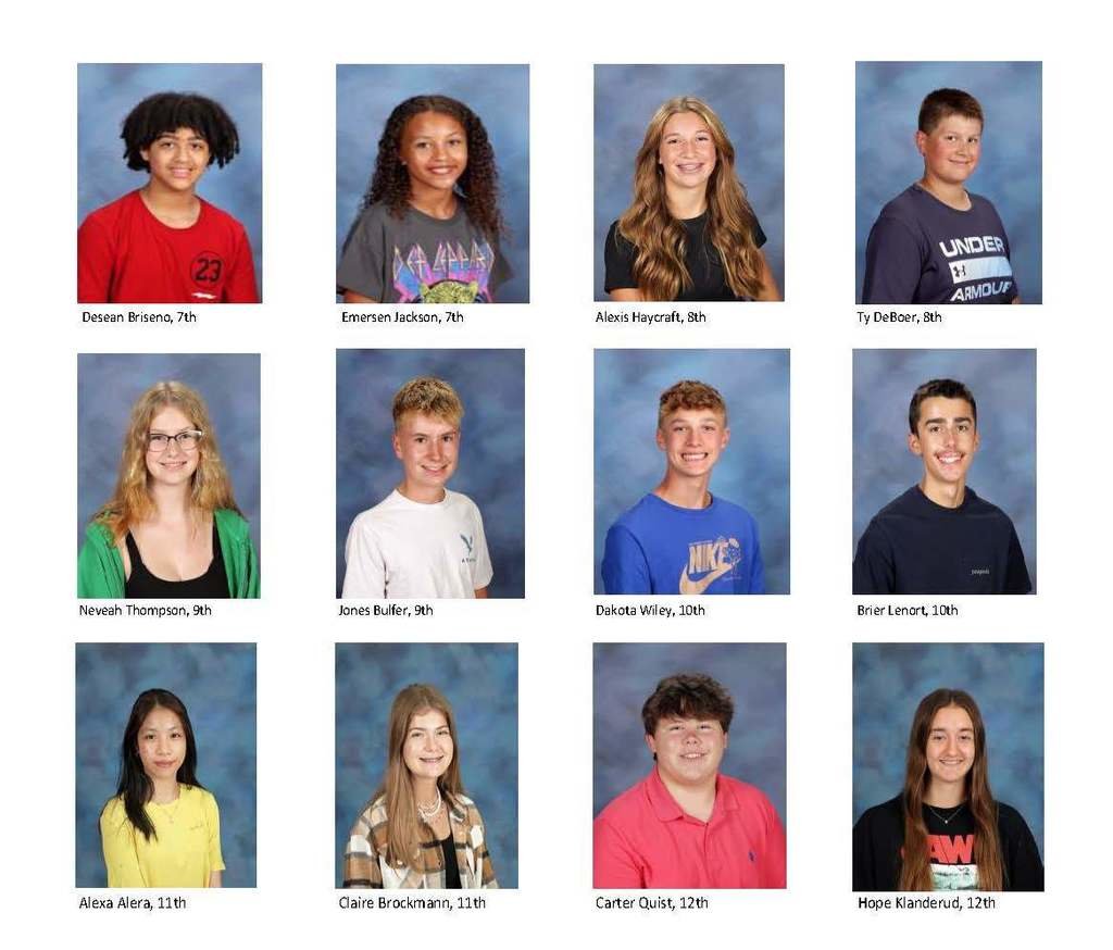 FAScards's tweet photo. Early Risers Kiwanis, Hy-Vee and Fairmont Jr./Sr. High School would like to recognize these Fairmont Jr/Sr high school students as the December students of the month. Congratulations to all ! https://t.co/28iex30TXS