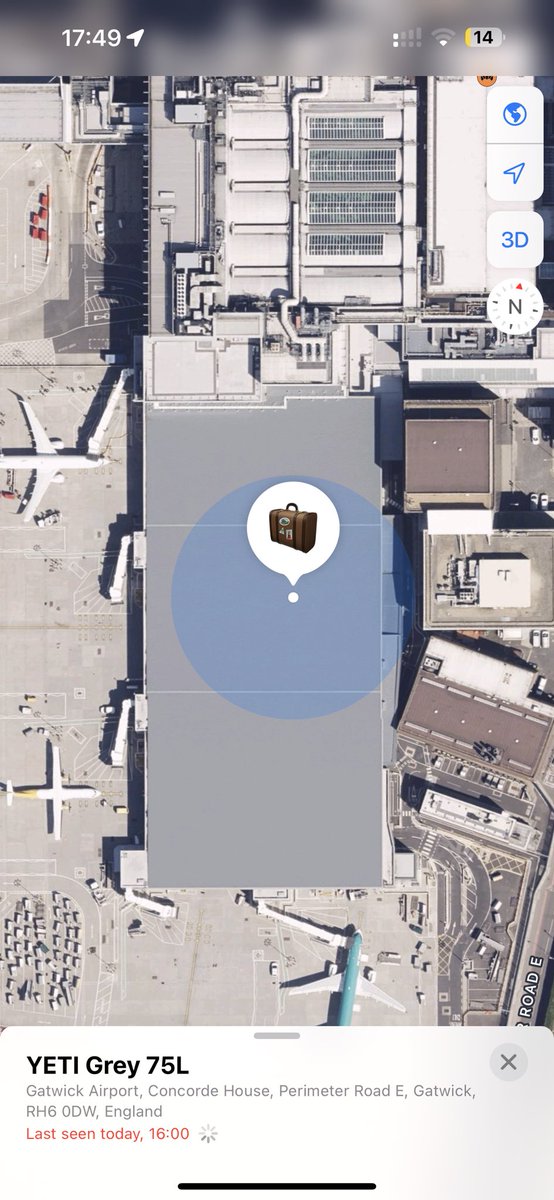 JAC1815's tweet photo. @qrsupport It's not hard to go to the location I have sent you every day and retrieve the bag. I have also sent images of the bag to make it even more helpful. @qatarairways if you really did anything rather than just say it the bag would have been here 7days ago. https://t.co/YvbyNBWDTG