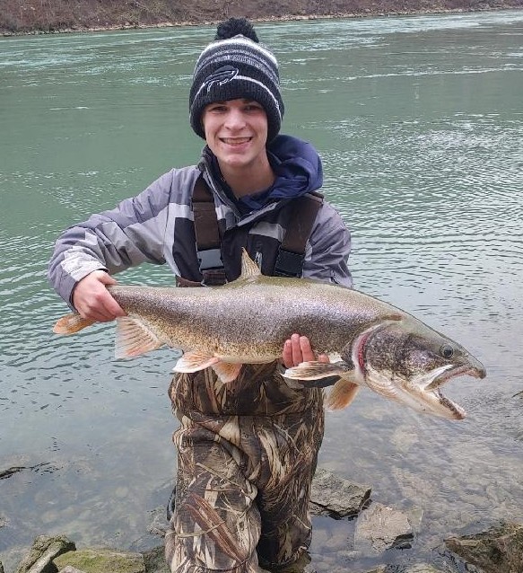 Did you catch our post on Champion Kid Eric's great catch? Here he is today - still squishing the fish just like the Bills! To celebrate, we're running a special promotion -  donate at least $50.17 to PAF and receive a Little People Buffalo Bills set - ochbuffalo.org/foundation/pat…