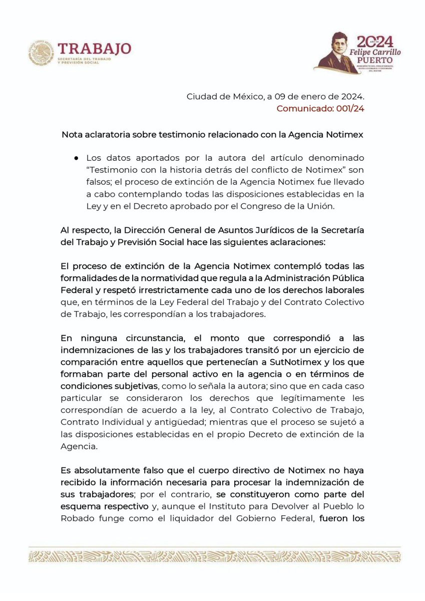 STPS México tweet media