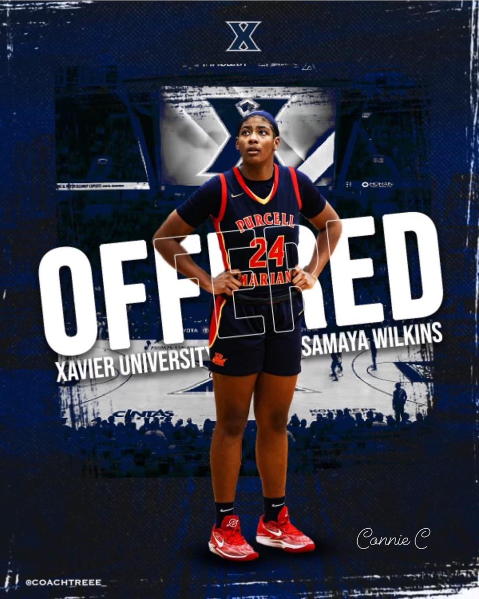 samayaa_wilks's tweet photo. After a great call and conversation with @CoachChambersXU @CoachBri32 @I am Excited to say I have received an offer to play basketball at Xavier University ! Thank you for believing in me!  @PMCavs_GBB XU https://t.co/PYTHuzL8vF