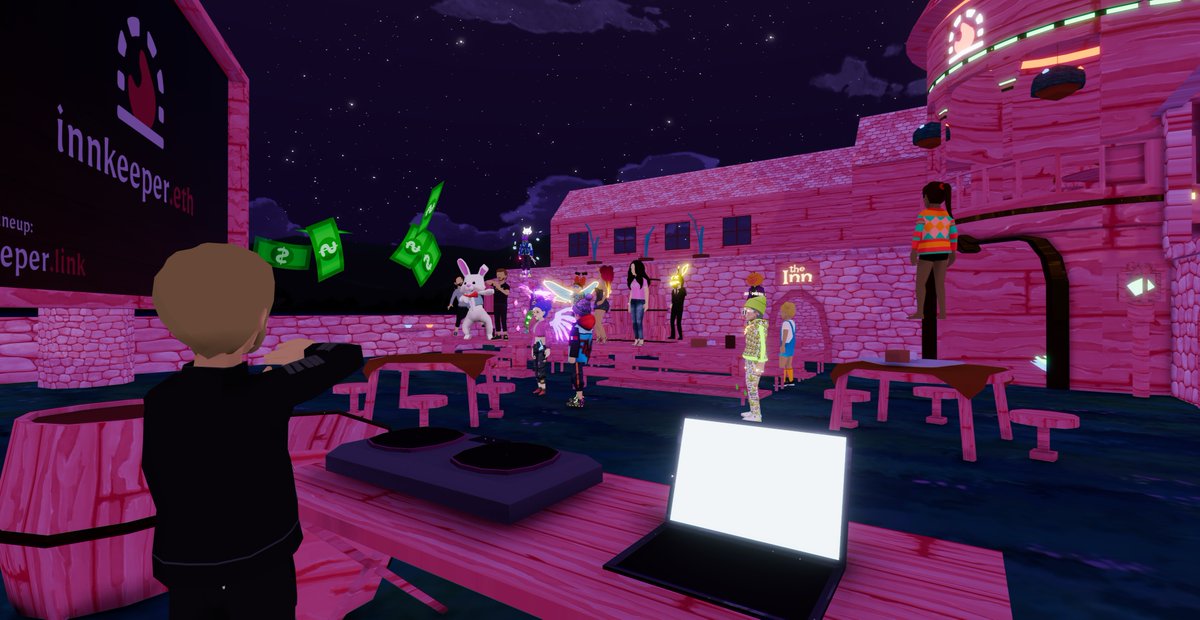 JsCoincollector's tweet photo. Looks like I have one of those glitches again, but the audio is awesome! Thanks #Samuse for the dope music!
0x0506d39eFFCAefBC632cbe72C36c4d64759A665F
@innkeeperdoteth @decentraland #Metaverse #DCL #Decentraland #DCL #DCLfam #Digitalfashion https://t.co/BfPbhxESfJ