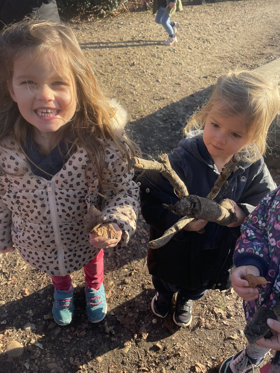 Danesfield_Pre's tweet photo. In Maths we are learning all about number 3! Today went went on a hunt in the woods to find 3 objects ( leaves, sticks or stones) after that we practiced writing number 3 with chalk…they were brilliant!! ❤️🌟3️⃣@DanesfieldSchl https://t.co/W2QRqmJepq