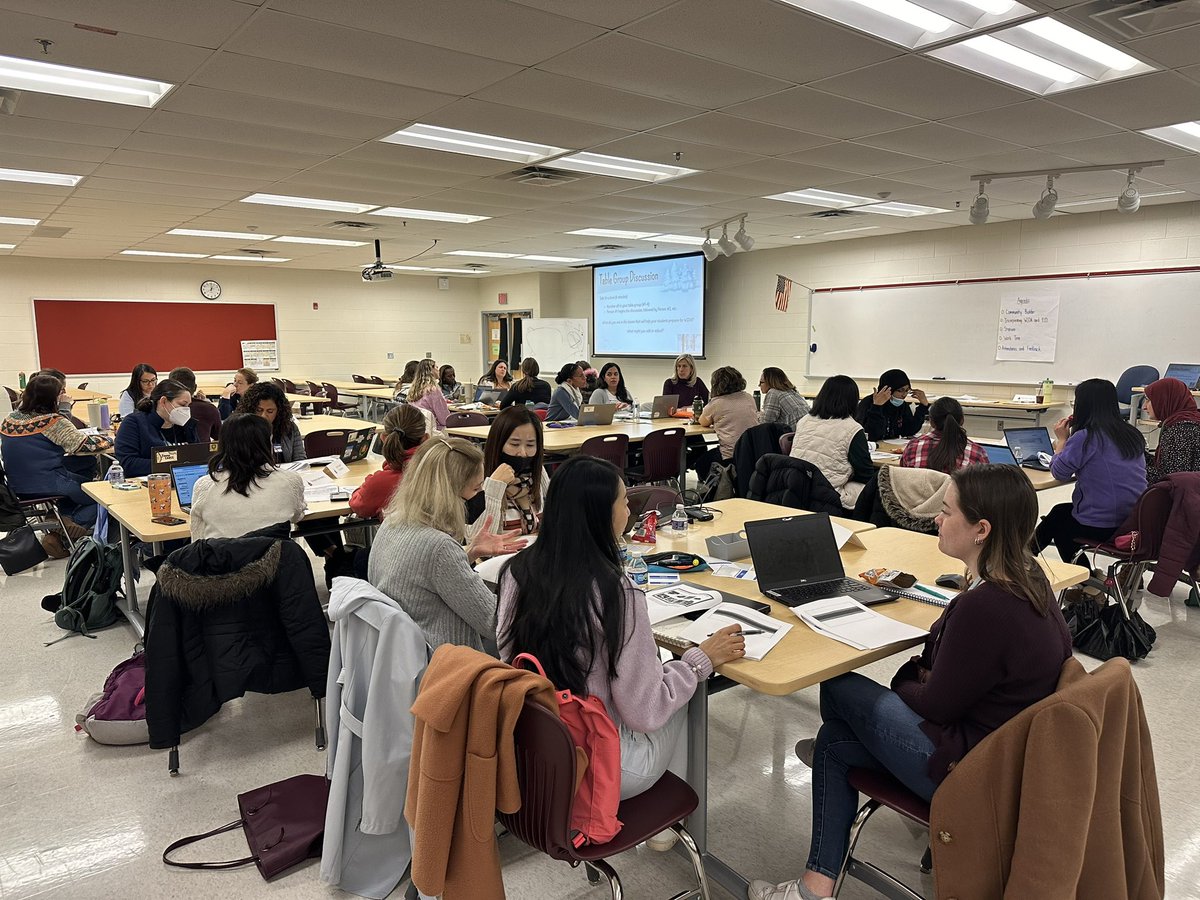 A HUGE thank you to all the @FCPSR2 ESOL teachers who attended the R2 ESOL PD on Setting Our Students Up For Success on WIDA this week. We appreciate all the heart and soul you pour into our students! ❤️ @FCPS_OSS