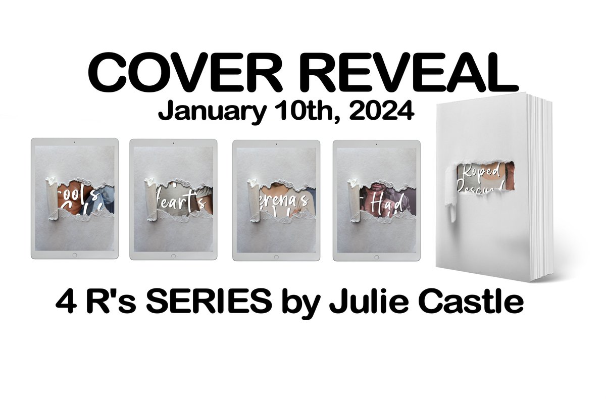 I'm excited to reveal the covers for my 4 R's series on January 10th!