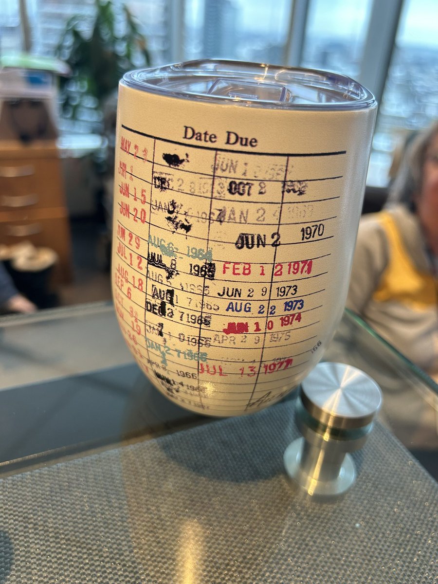 My colleague received this gem of a mug for Christmas and I’m #obsessed. 

#librarytwitter